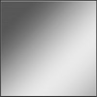 Зеркало Corsica 700х700 black alum без подсветки Sansa