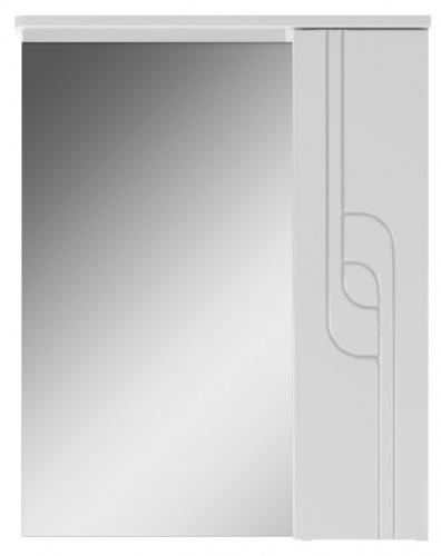 Шкаф-зеркало Лилия 55 правый АЙСБЕРГ* фото 3