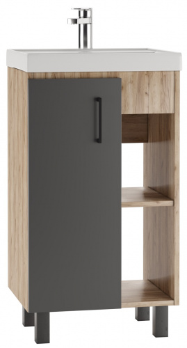 Комплект мебели для ванной "Фостер 50" Craft без ящика Домино фото 3