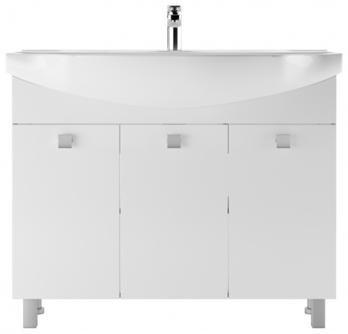 Тумба под умывальник "Элеганс 105 Мега" без ящика АЙСБЕРГ* фото 2