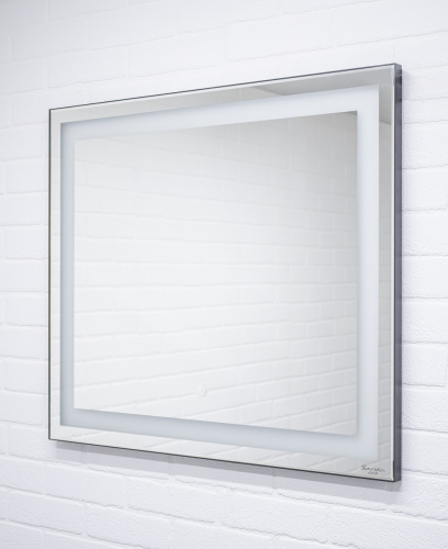 Зеркало Even 70 black alum с подсветкой Sansa* фото 3