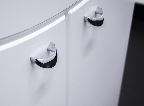 Тумба под умывальник "Уют 50 Волна" без ящика  АЙСБЕРГ фото 3