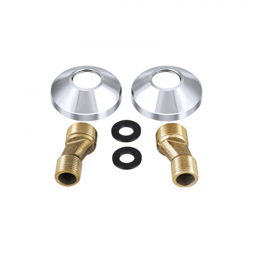 Смеситель для ванны с кор. литым изливом, перекл. кнопочный,одноручный.Л30 СЛАВЕН фото 3