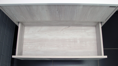 Тумба подвесная под умывальник "UNIT 80" Dolche с двумя ящиками В2 Домино* фото 8