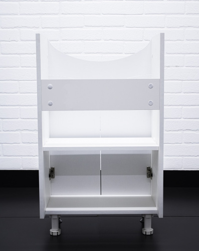 Тумба под умывальник "Уют 50 Волна" без ящика  АЙСБЕРГ фото 4