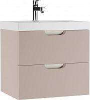 Тумба подвесная под умывальник "UNIT 60" Dune Латте В2 Домино