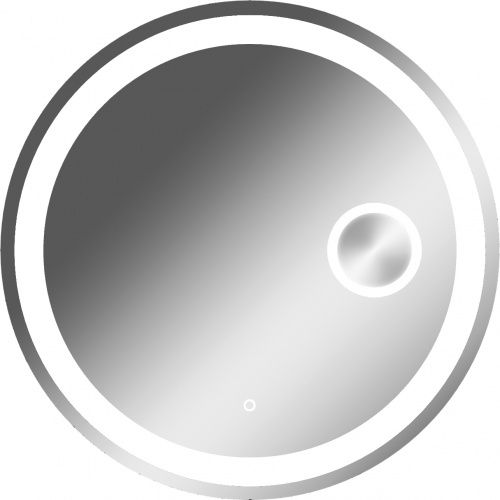 Зеркало Афины CR 700х700 (линза) LED Sansa