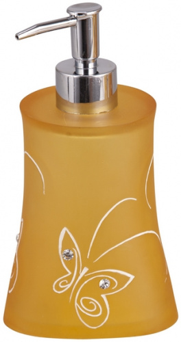 Дозатор для ж/мыла оранж. бабочки BPO-0713A