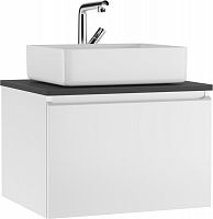 Тумба подвесная под умывальник "АРТИ 50" (ARTI) Сенатор 60 (Senator) графит В2 Домино