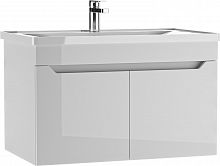 Тумба подвесная под умывальник "РИВО 80" (Rivo) Мечта без ящика АЙСБЕРГ