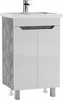 Тумба под умывальник "ТОНИ 50" (Tony) Мечта без ящика Бетон АЙСБЕРГ