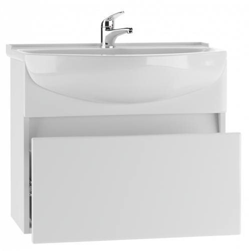 Тумба подвесная под умывальник "Амур 60" Классик с одним ящиком В1  АЙСБЕРГ фото 3