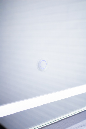 Зеркало Galaxy 100 alum (линза) с подсветкой Sansa* фото 4