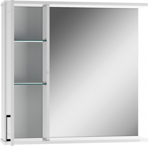 Шкаф-зеркало Charlie 80 левый Домино* фото 3