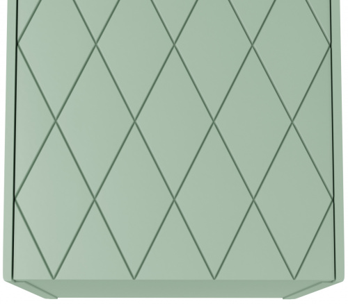 Пенал подвесной 35 ONE без ящика зеленый матовый левый LEVEL фото 6