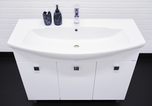 Тумба под умывальник "Элеганс 105 Мега" без ящика АЙСБЕРГ* фото 7