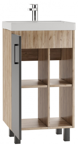 Комплект мебели для ванной "Фостер 50" Craft без ящика Домино фото 4