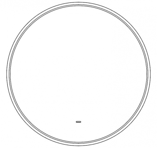 Зеркало Лион CR 600х600 LED Sansa фото 2