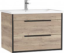 Тумба подвесная под умывальник "НОВА 70" (Nova) Альфа (Alfa) B2 Домино