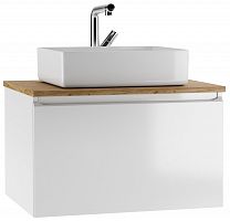 Тумба подвесная под умывальник "АРТИ 50" (ARTI) Сенатор 70 (Senator) с двумя ящиками В2 Домино