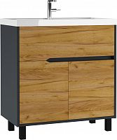 Тумба под умывальник "ЮНИТ 80" (Unit) Карат (Karat) Вотан В1 Домино