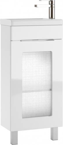 Тумба под умывальник "Миранда 40 Кристалл" без ящика АЙСБЕРГ*