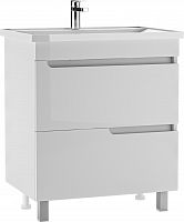 Тумба под умывальник "НОВА 70" (Nova) Веста с двумя ящиками В2 АЙСБЕРГ