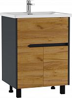 Тумба под умывальник "НОВА 60" (Nova) Карат (Karat) Вотан В1 Домино