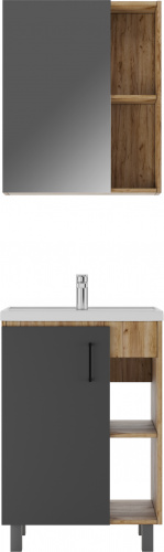 Комплект мебели для ванной "Фостер 60" Craft без ящика Домино фото 2