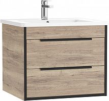 Тумба подвесная под умывальник "НОВА 60" (Nova) Альфа (Alfa) B2 Домино