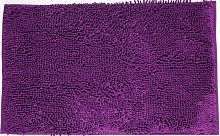 Коврик микрофибра фиолетовый 50*80