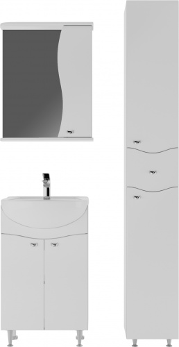Комплект мебели для ванной Уют 55 Волна Айсберг фото 2
