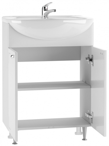 Тумба под умывальник "Уют 60 Классик" без ящика  АЙСБЕРГ* фото 3