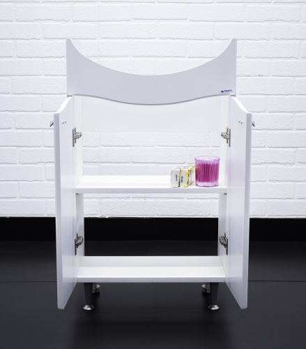 Тумба под умывальник "Уют 50 Волна" без ящика  АЙСБЕРГ фото 11