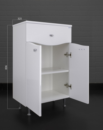 Комод 50 Волна с верхним ящиком В1 АЙСБЕРГ фото 6